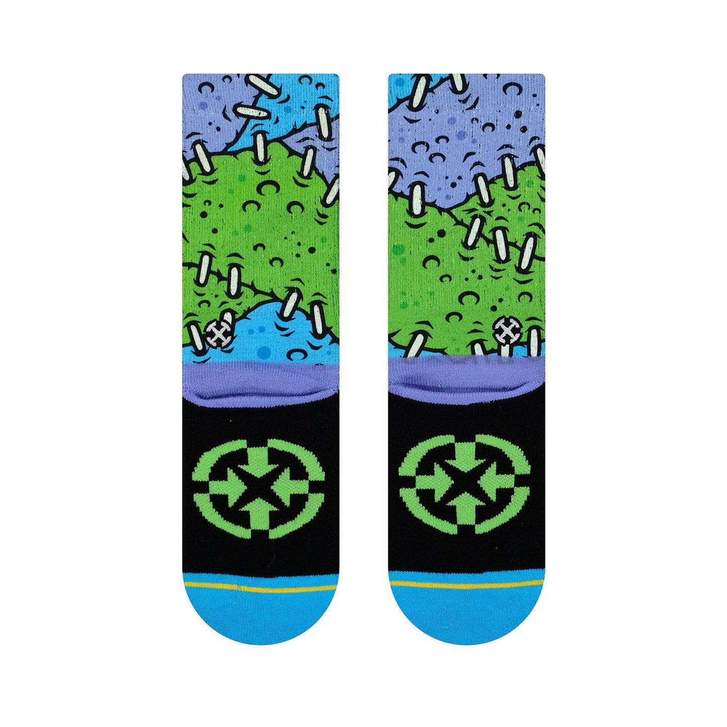 Zombie Feet Youth Crew Socks