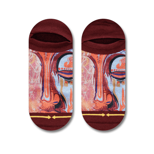 Taylor Reinhold Buddha No Show Socks