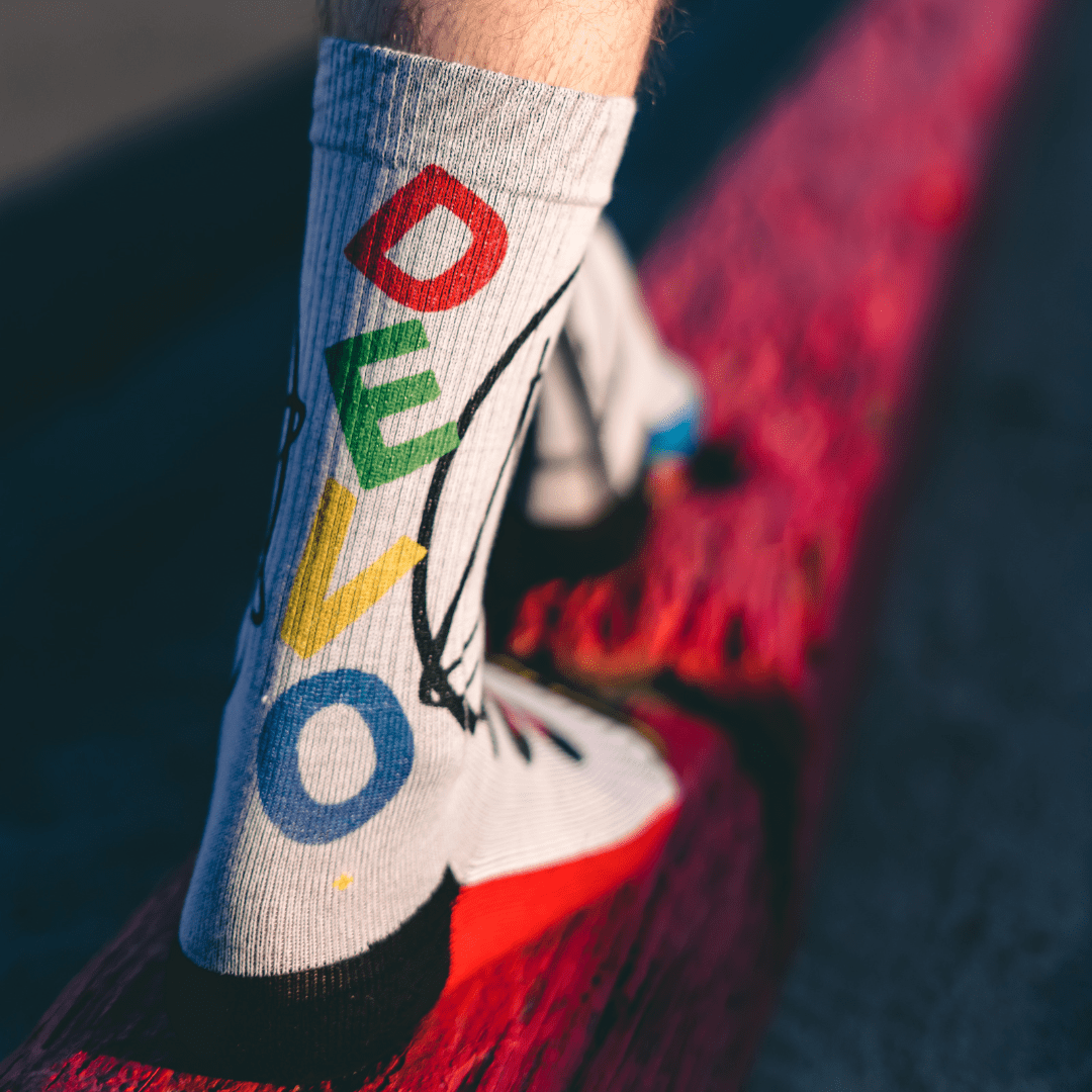 DEVO Science Boy Crew Sock