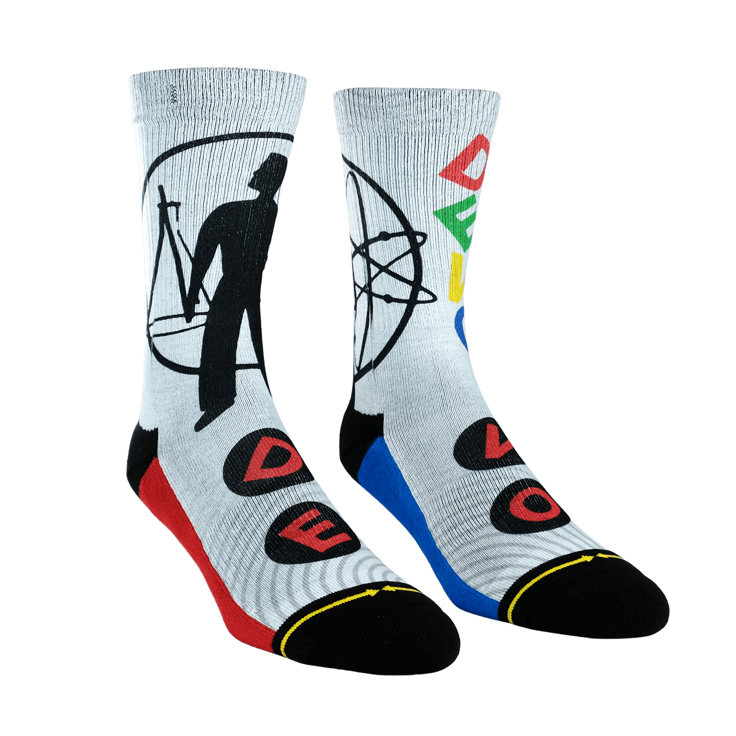 DEVO Science Boy Crew Sock