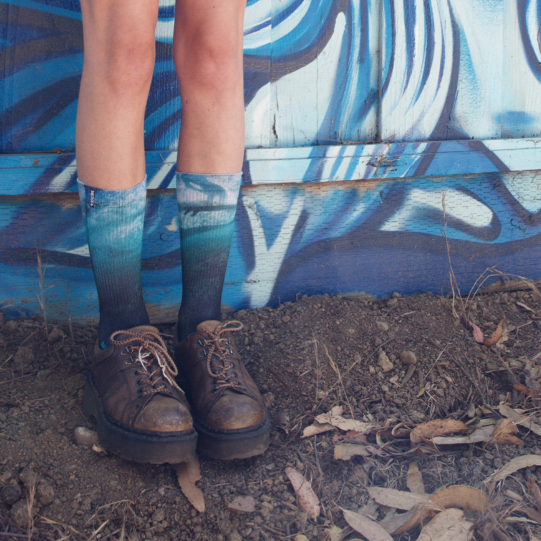 Dave Nelson Fish Bowl Crew Socks