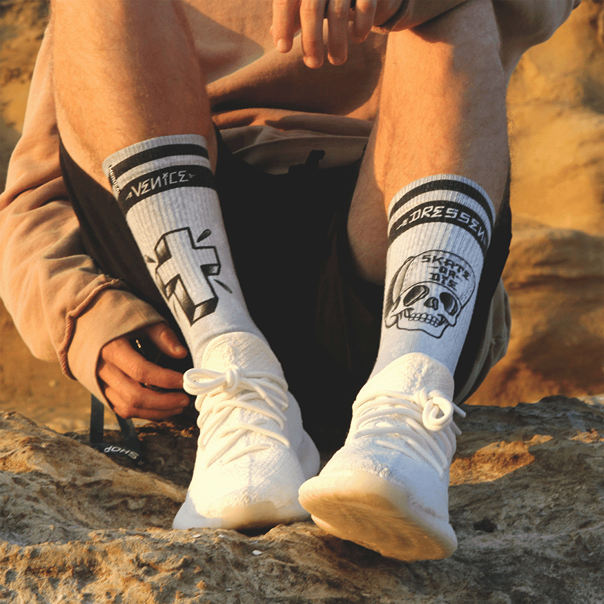 MERGE4 X Eric Dressen Mid Length Socks