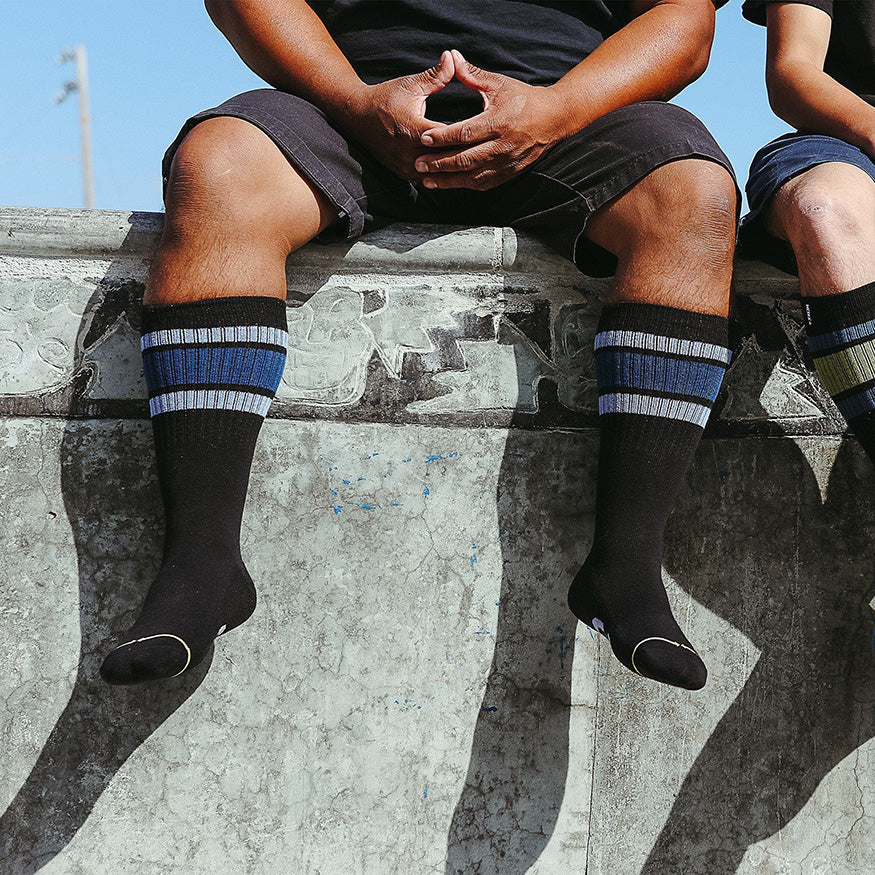 Haven Tall Dark Blue Sock