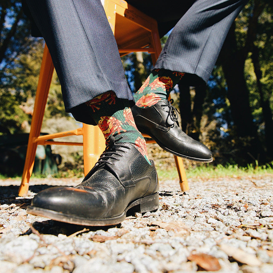 Daniel Jean-Baptiste Maria Tree Frog Crew Socks