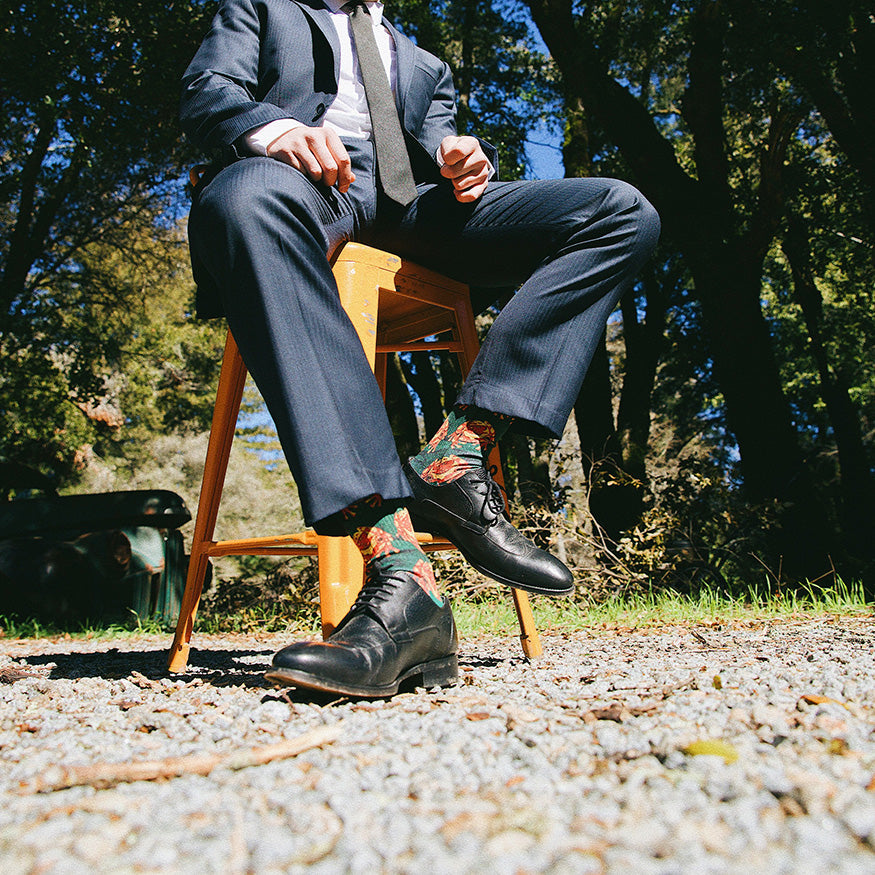 Daniel Jean-Baptiste Maria Tree Frog Crew Socks