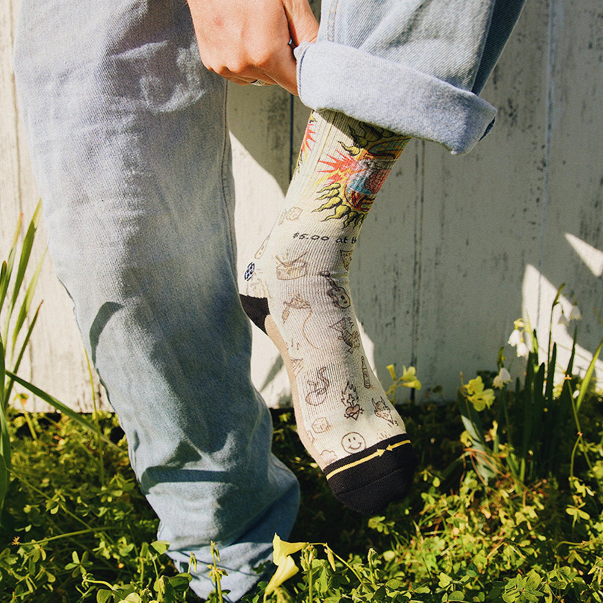 Sublime Mind Blown Tall Socks