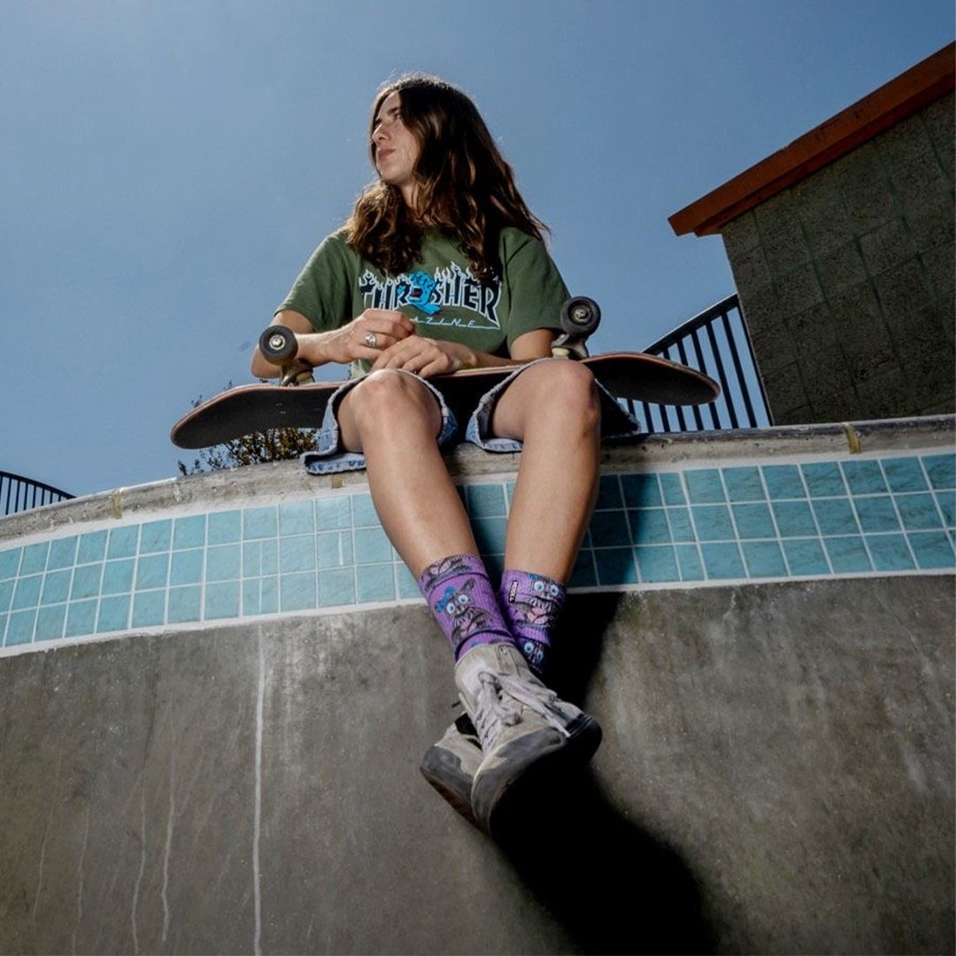 Minna Stess Sockturnal Crew Socks