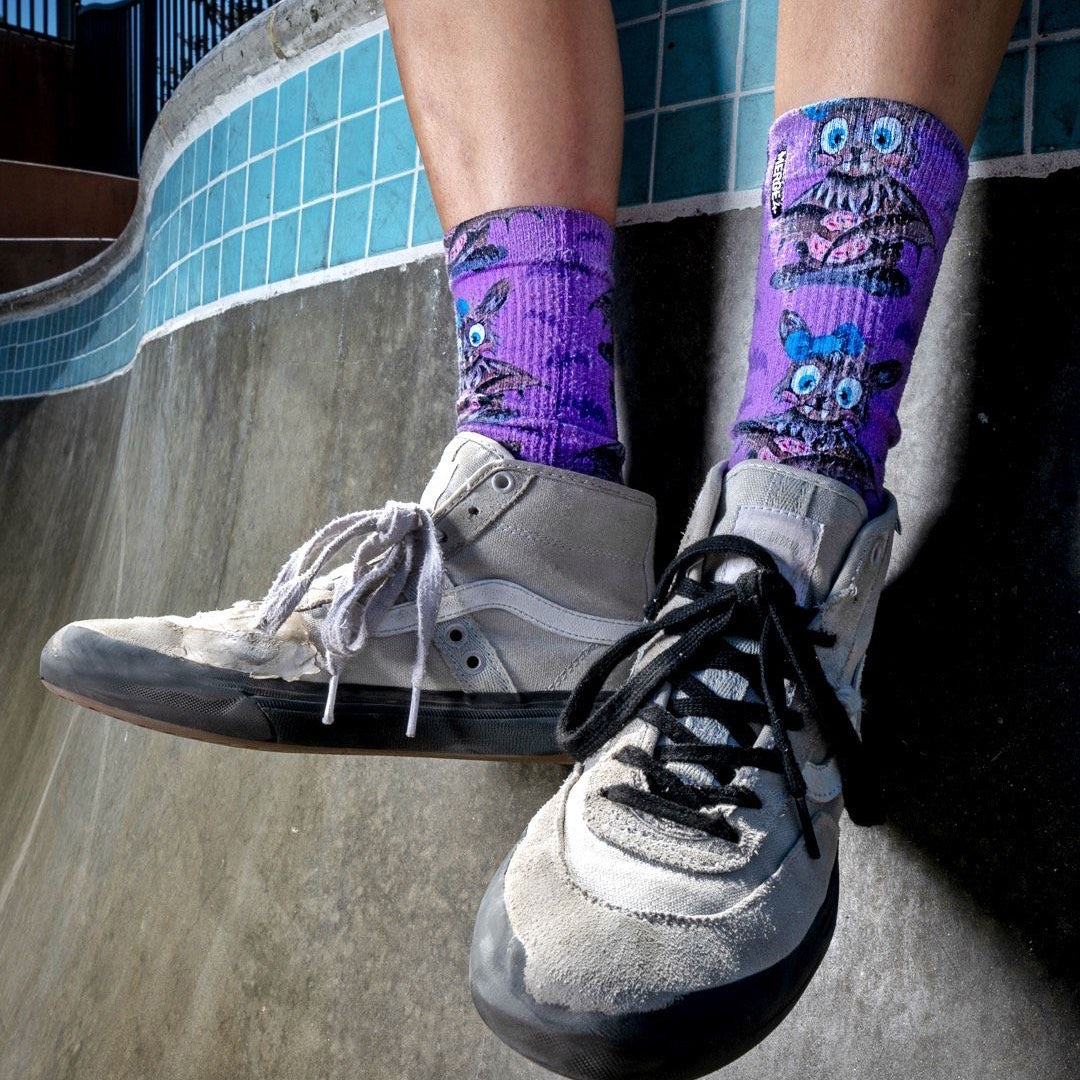 Minna Stess Sockturnal Crew Socks