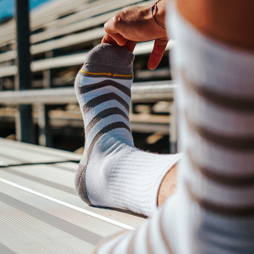 Performance White Crew Socks