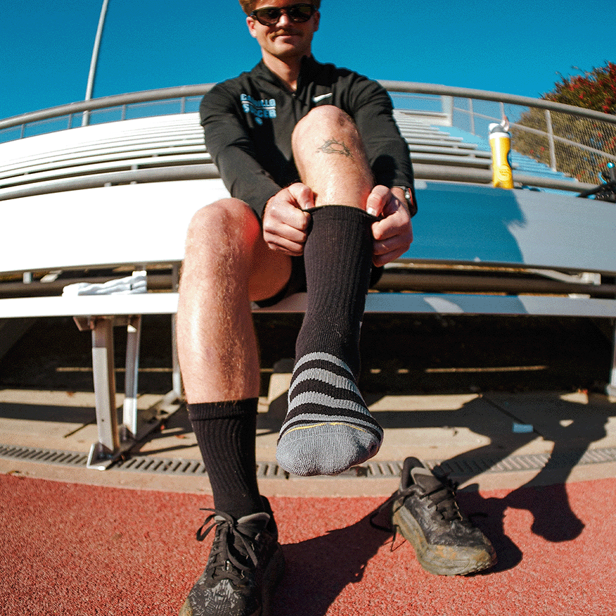 Performance Black Crew Sock 5-Pack