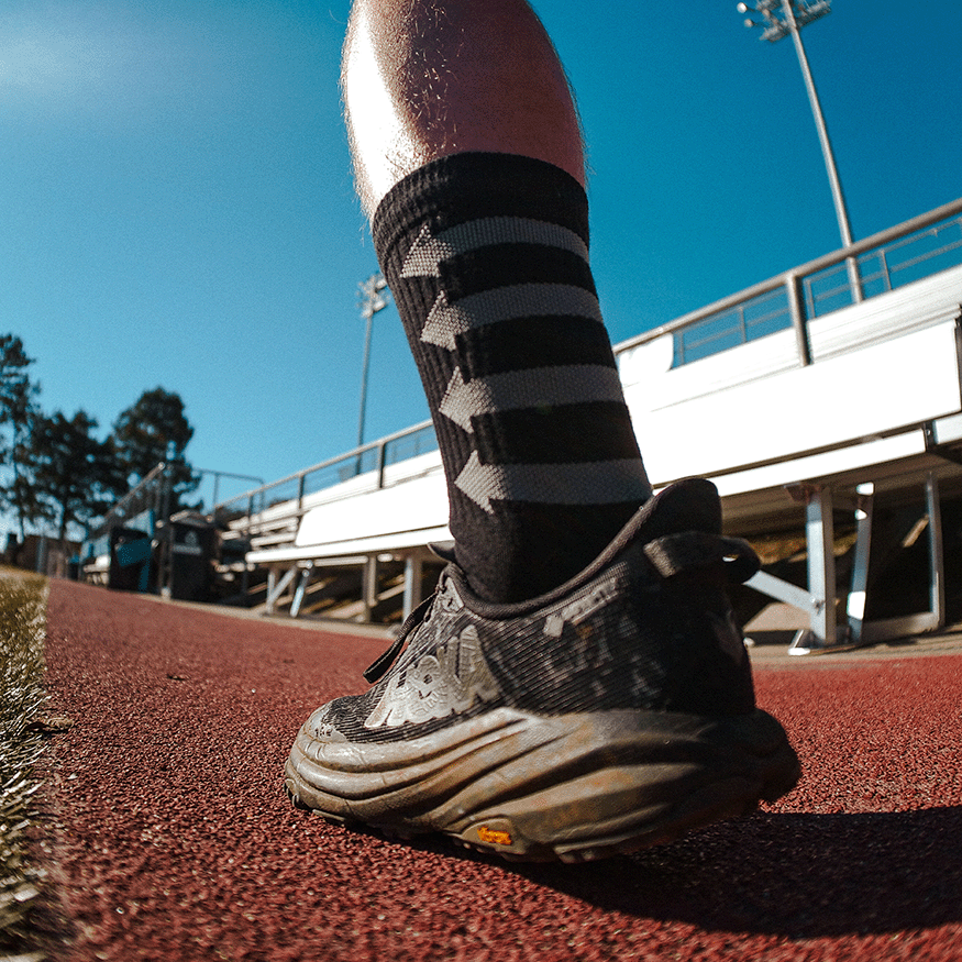 Performance Black Crew Socks 3-Pack