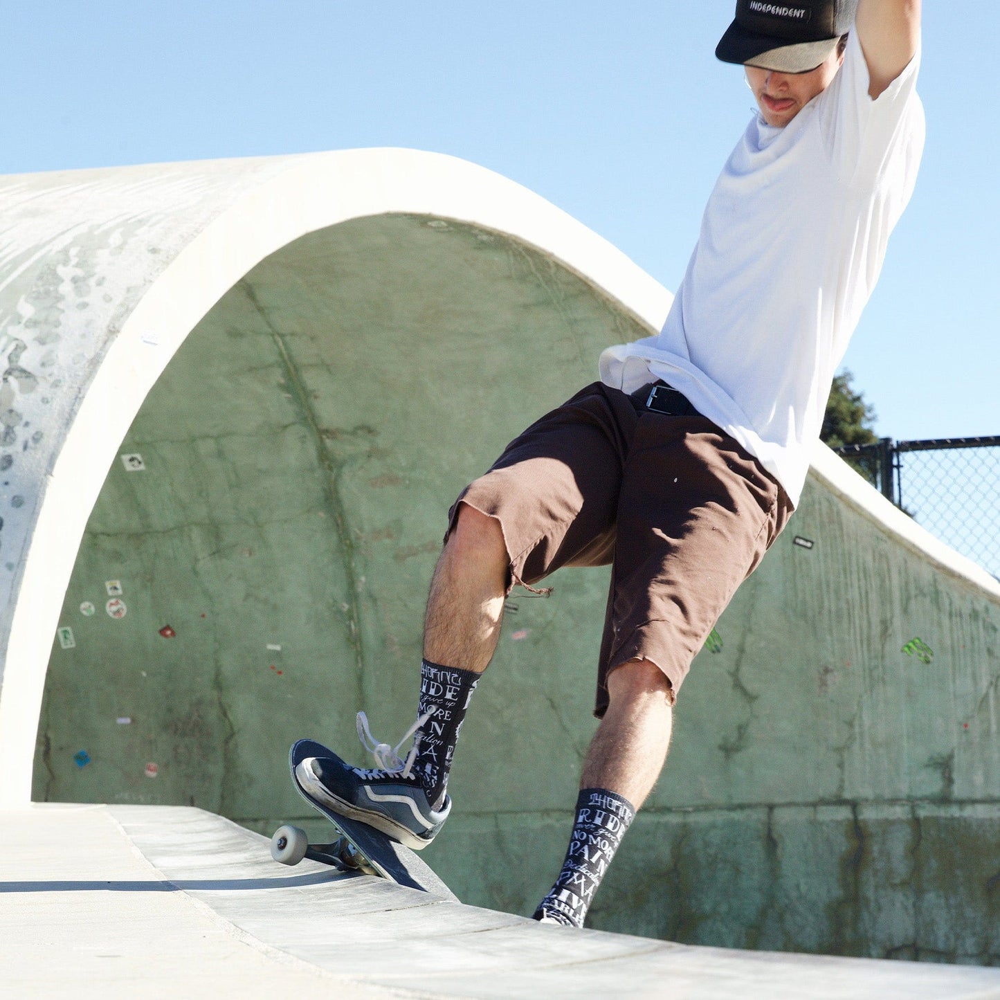 Rick Thorne Stay Rad Mid Length Socks