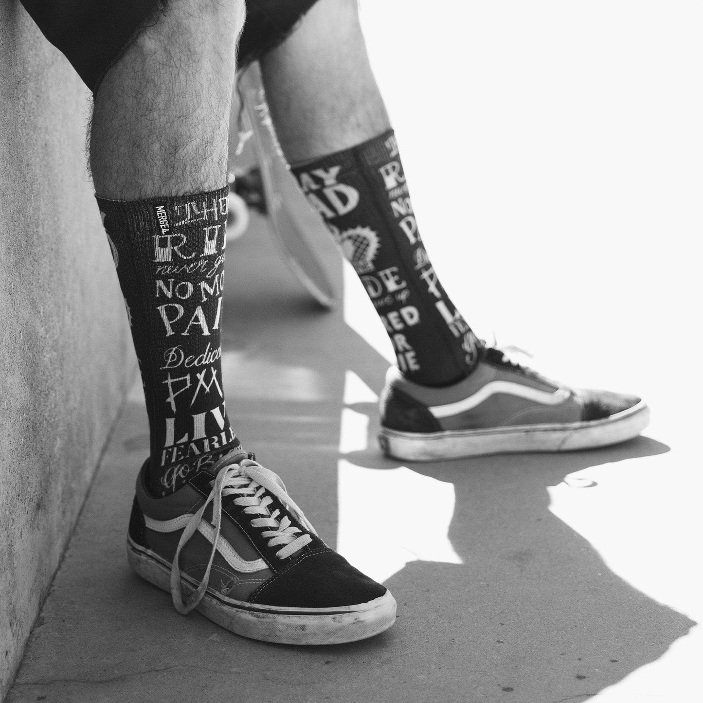 Rick Thorne Stay Rad Mid Length Socks