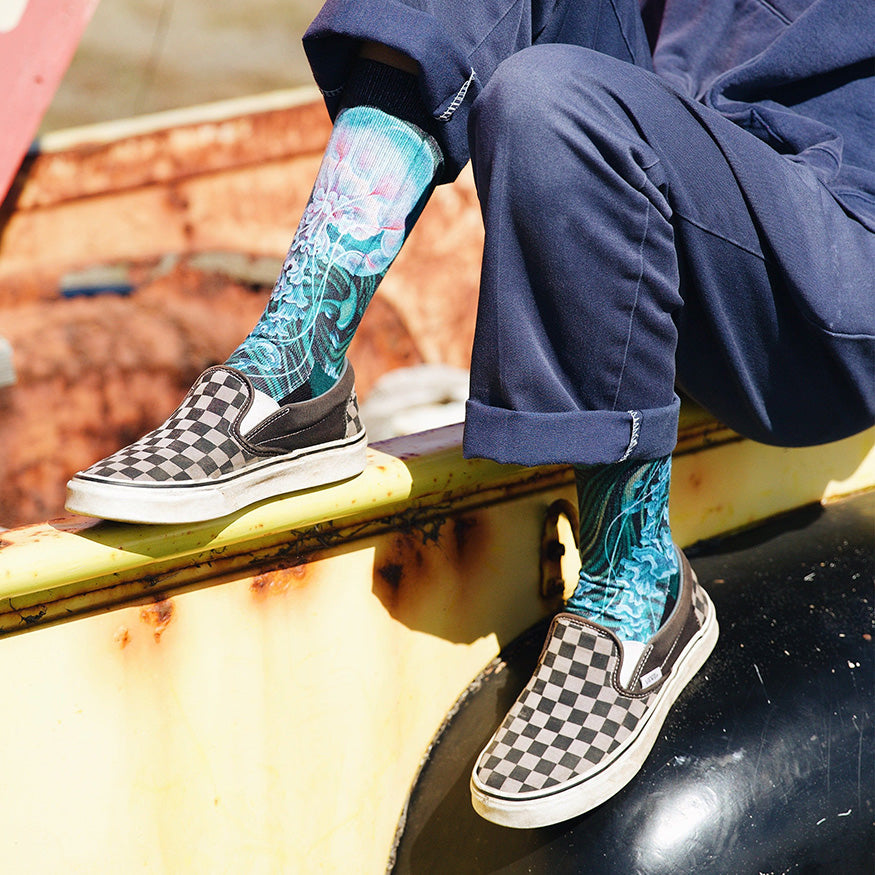 Umijoo Sea Jellies Crew Socks