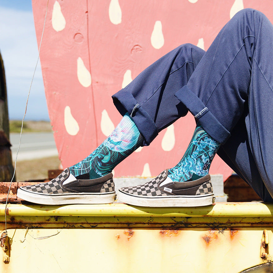 Umijoo Sea Jellies Crew Socks