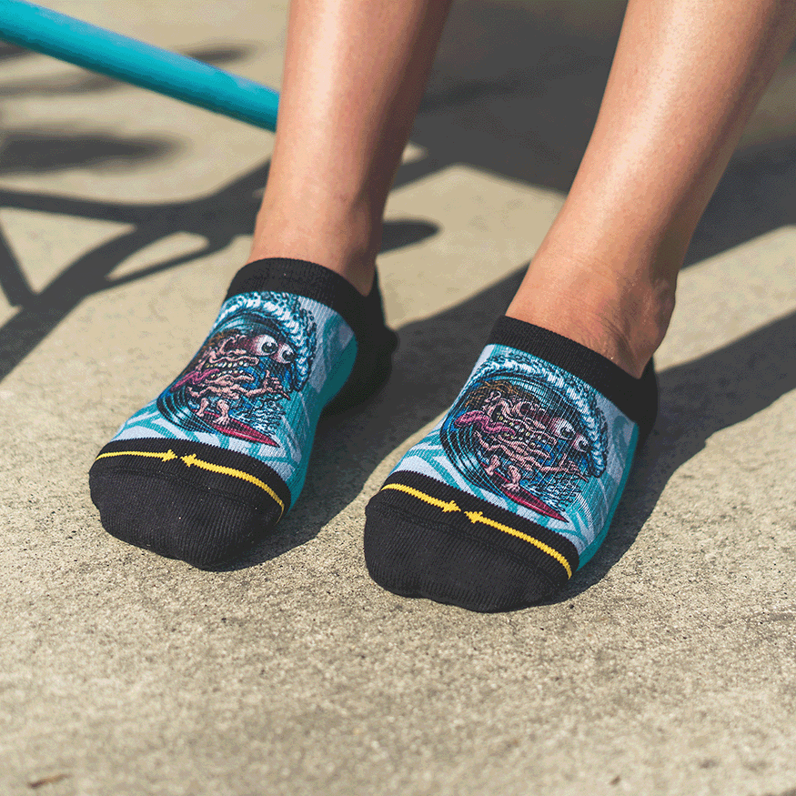 Jimbo Surf Freak No Show Socks