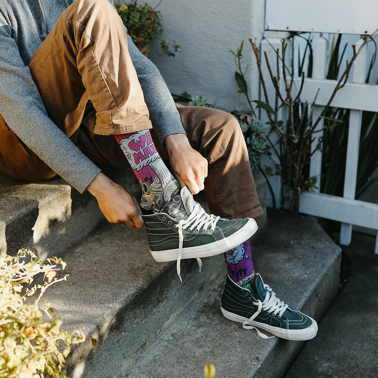 Weeman War Pigs Crew Socks
