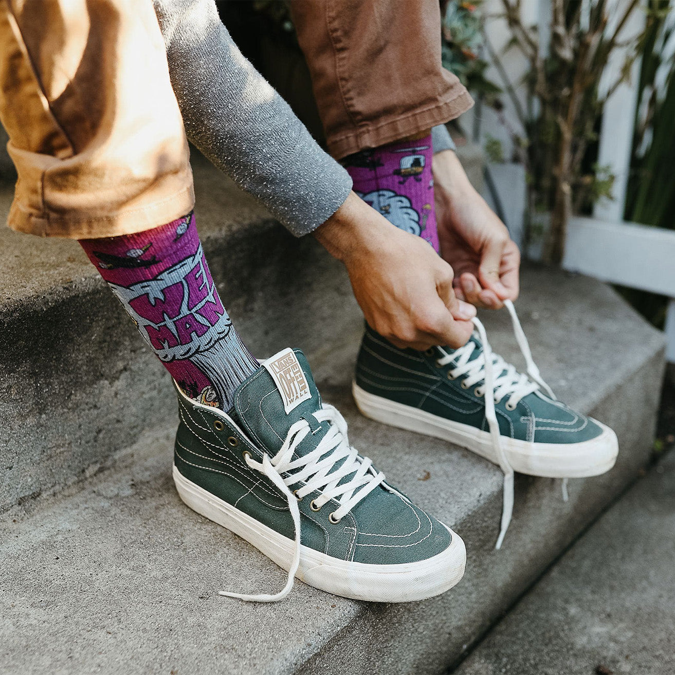 Weeman War Pigs Crew Socks