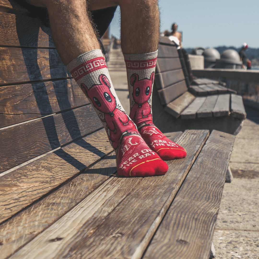 Year of the Rat Crew Sock