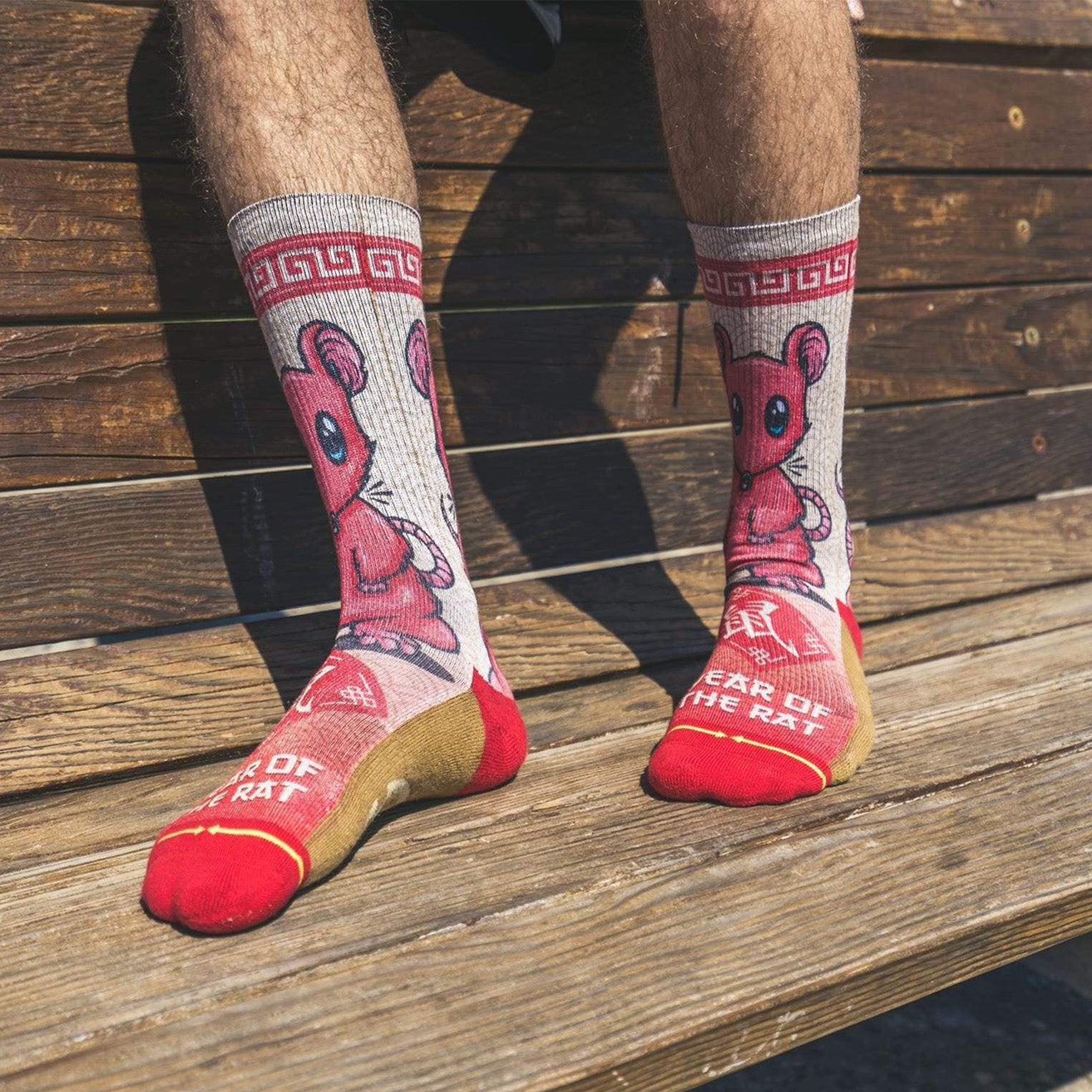 Year of the Rat Crew Sock