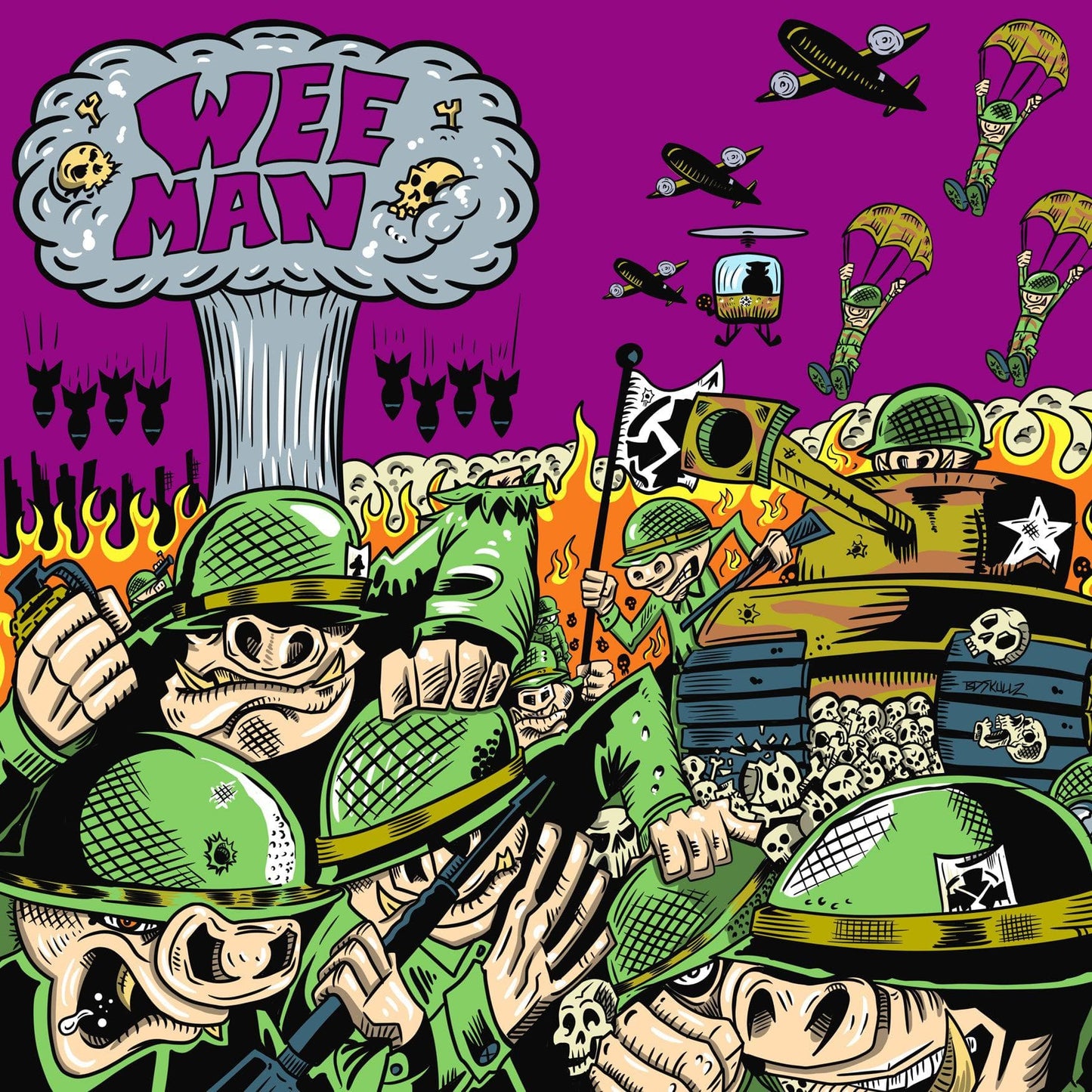 Weeman War Pigs Crew Socks