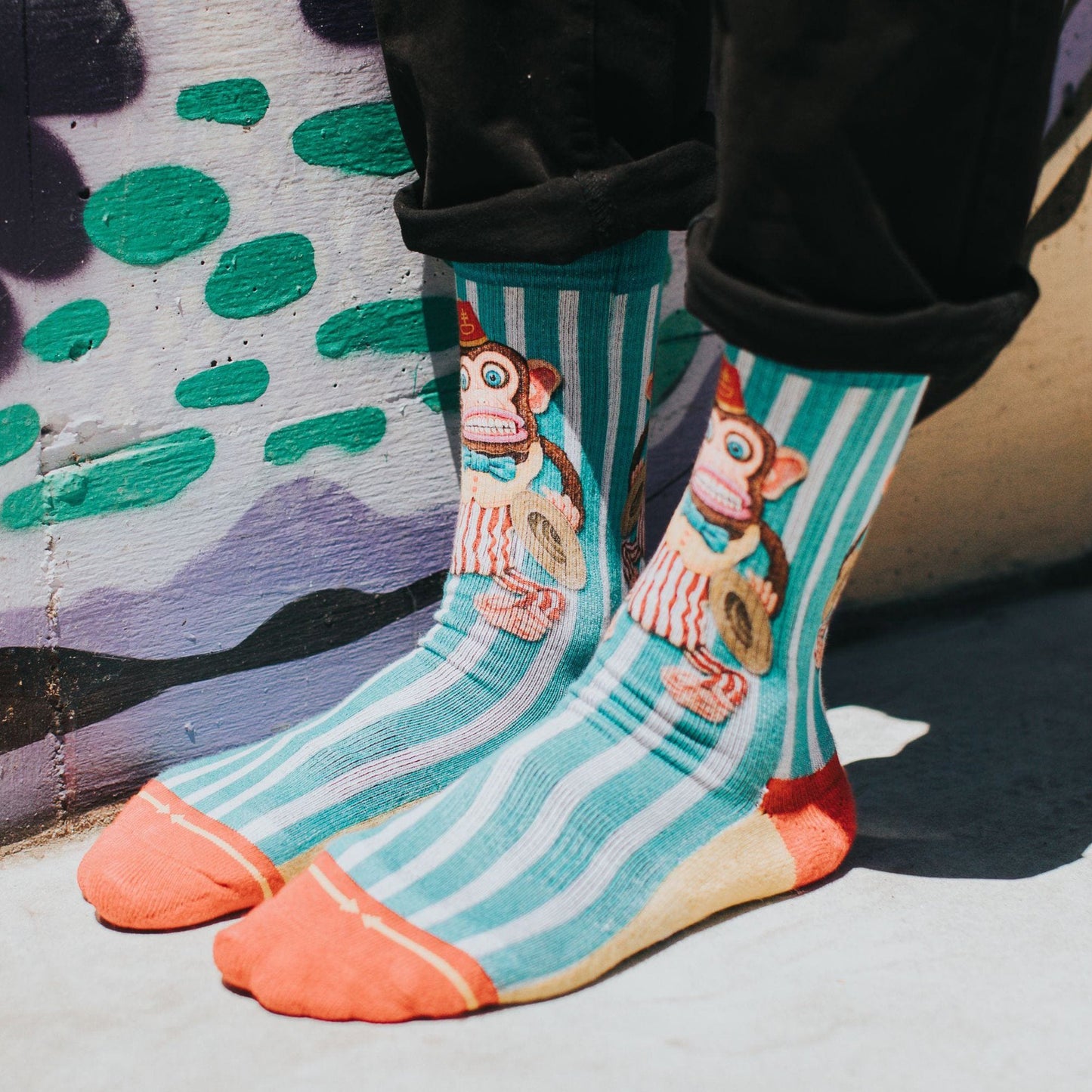 Dirk Hays Banging Monkey Crew Sock