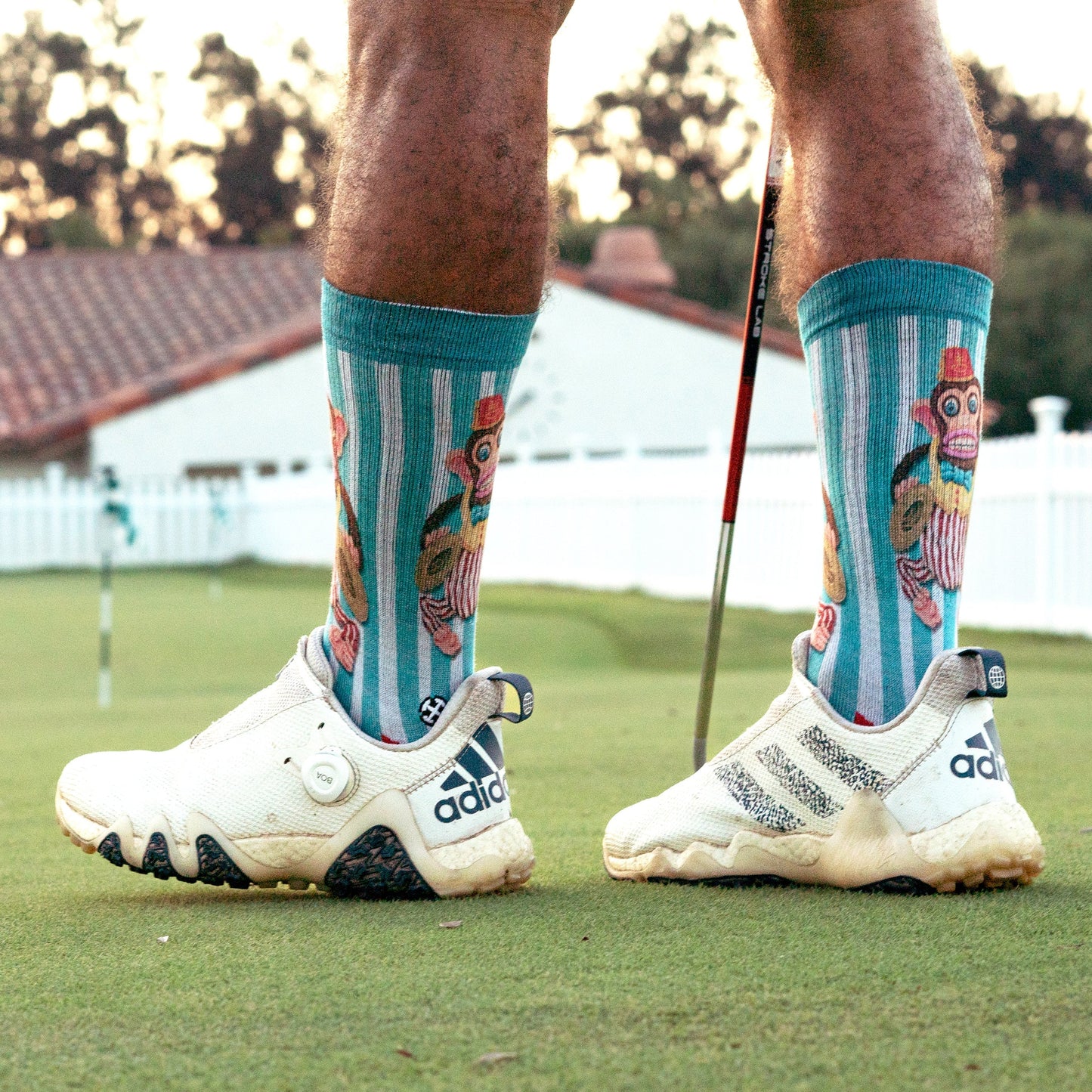 Dirk Hays Banging Monkey Crew Sock