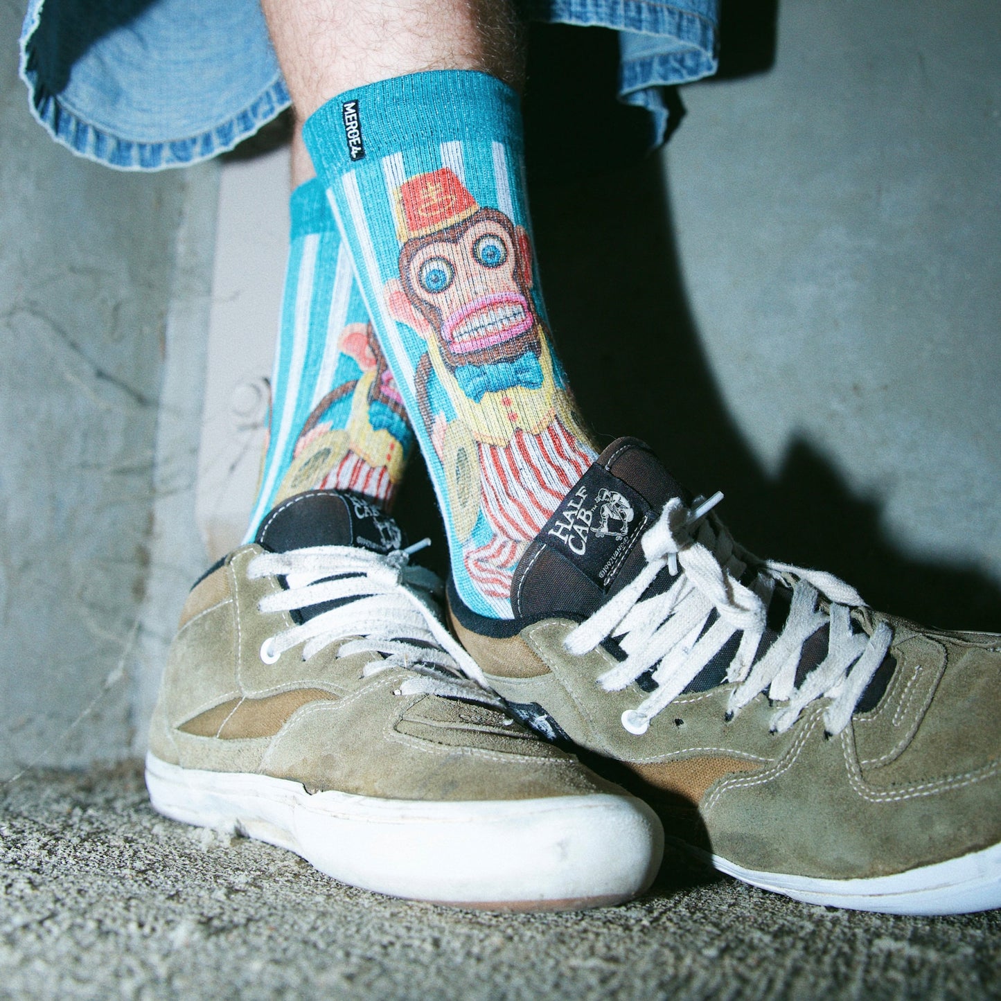 Dirk Hays Banging Monkey Crew Sock
