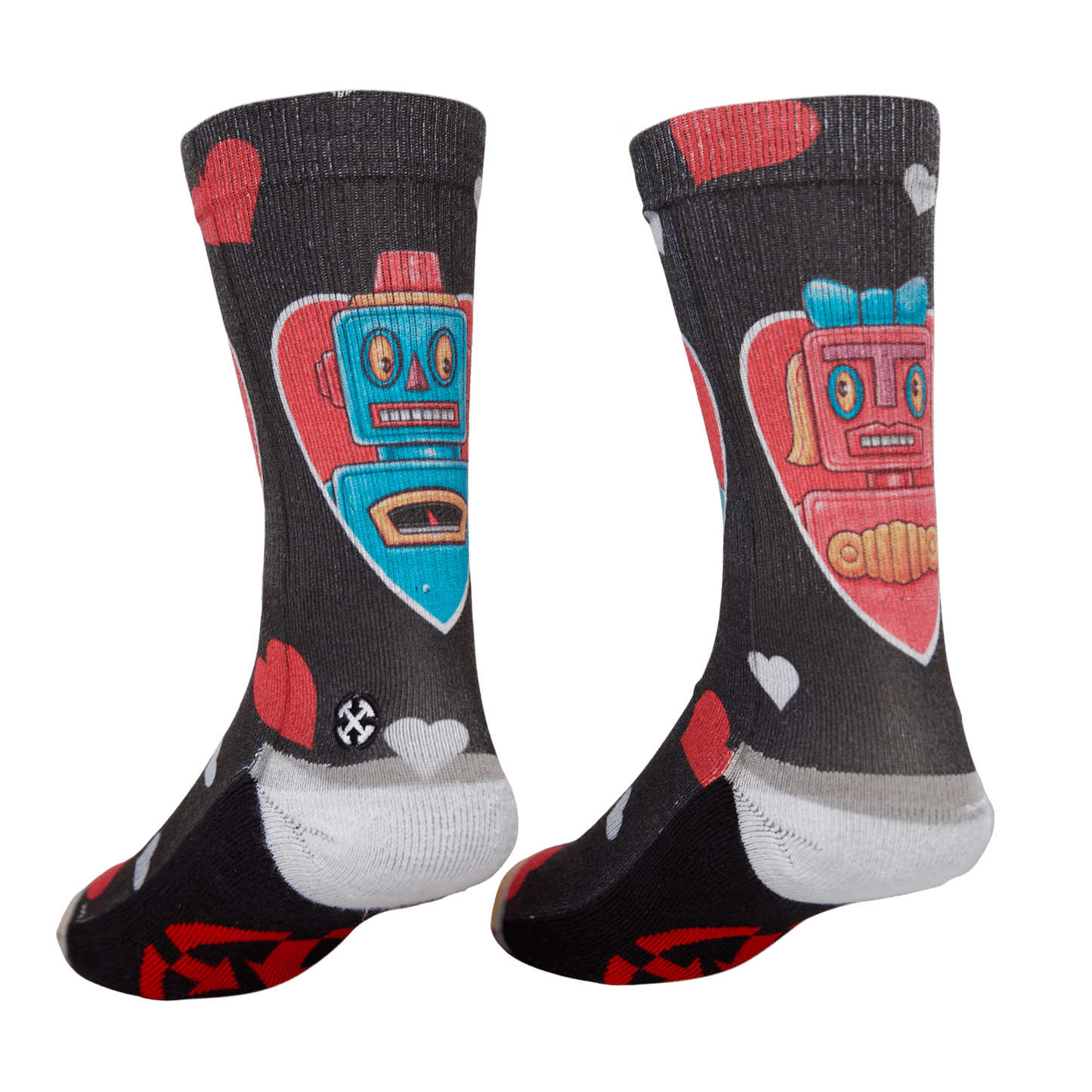 Dirk Hays Computer Love Crew Socks