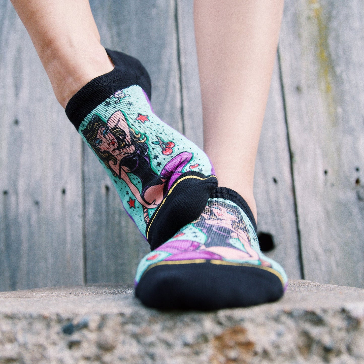 Dirk Vermin Double Trouble No Show Socks 2-Pack