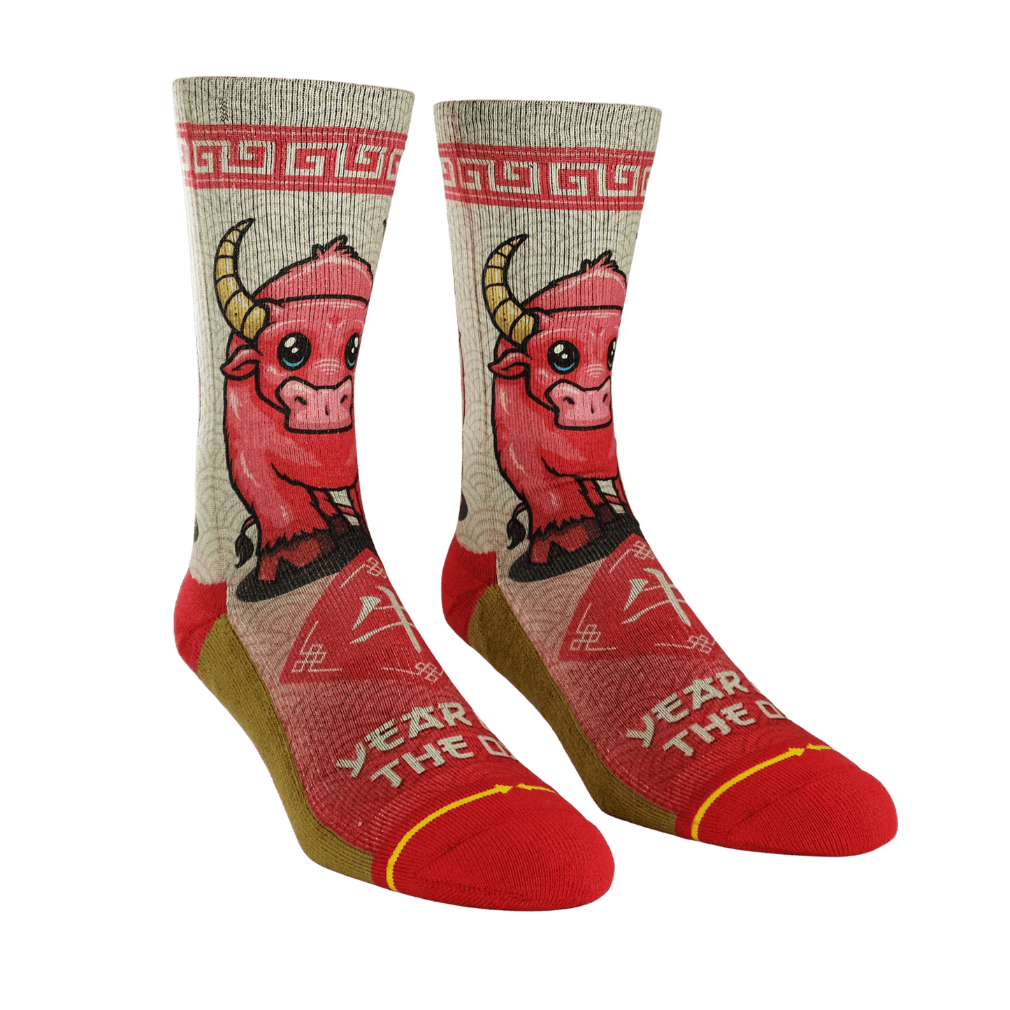 Year of the Ox Crew Socks