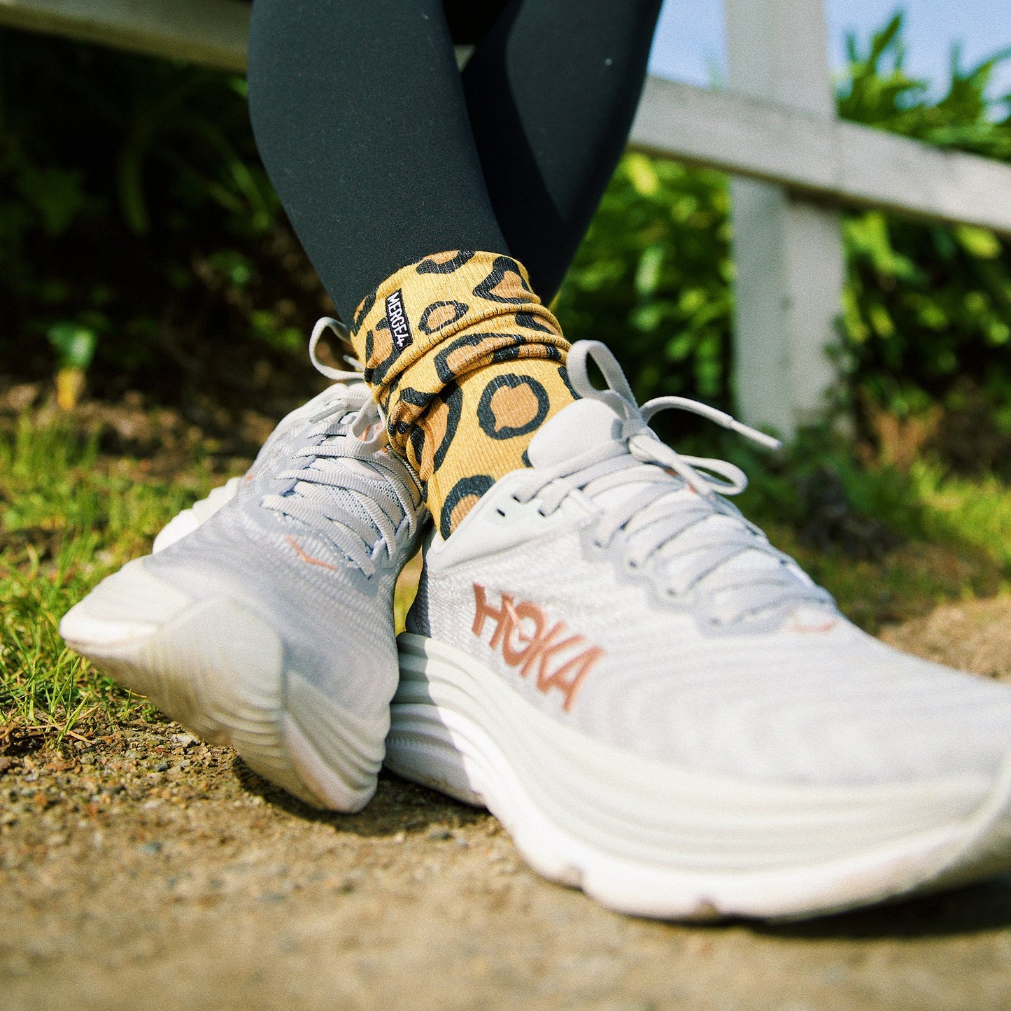 Leopard Print Jungle Cat Crew Socks