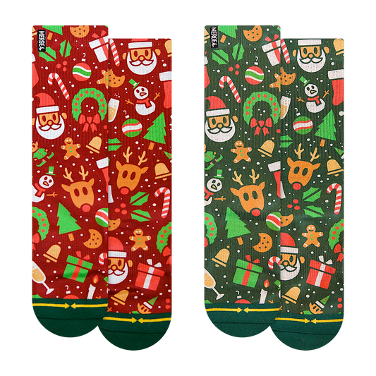 Very Merry Holiday Socks 2-Pack