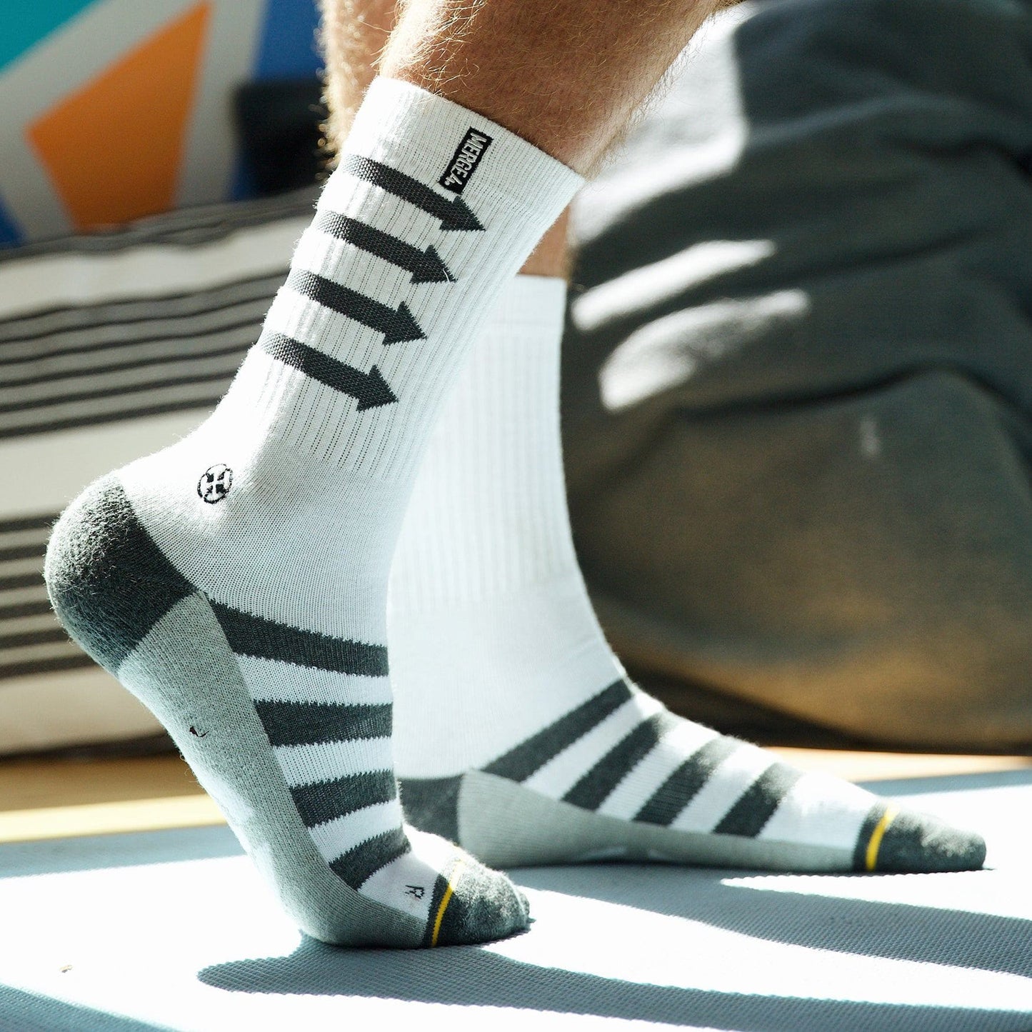 Performance White Crew Sock 3-Pack