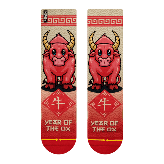 Year of the Ox Crew Socks