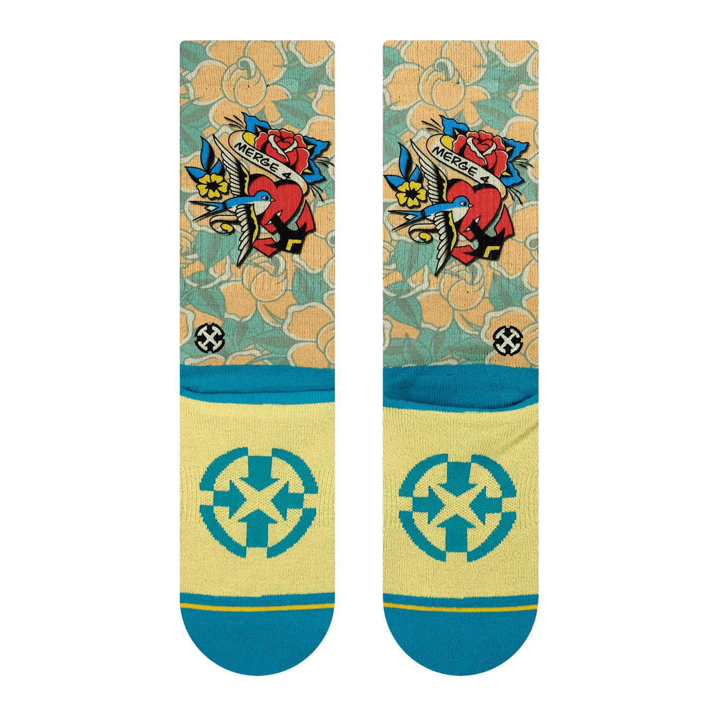 Richard Kirby Hula Crew Socks