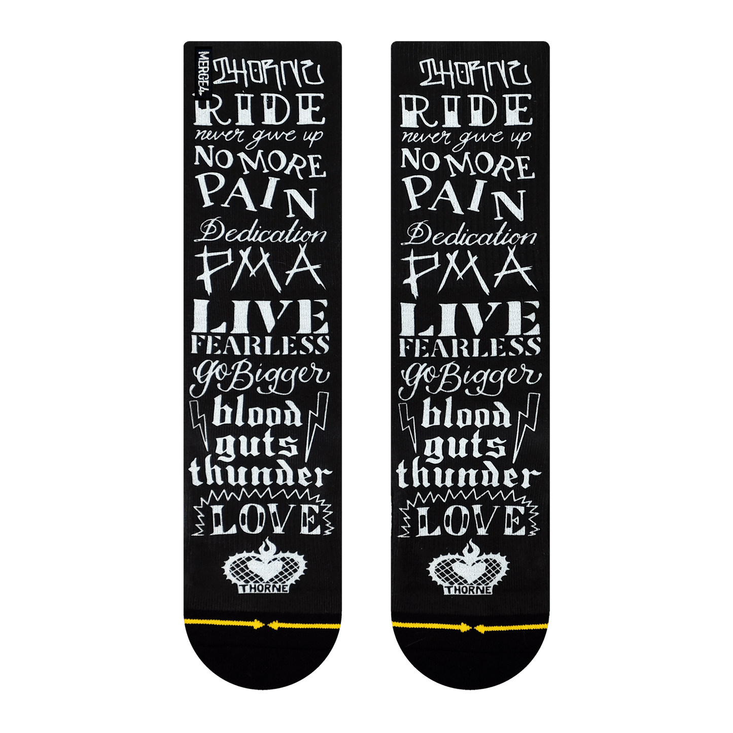 Rick Thorne Stay Rad Mid Length Socks