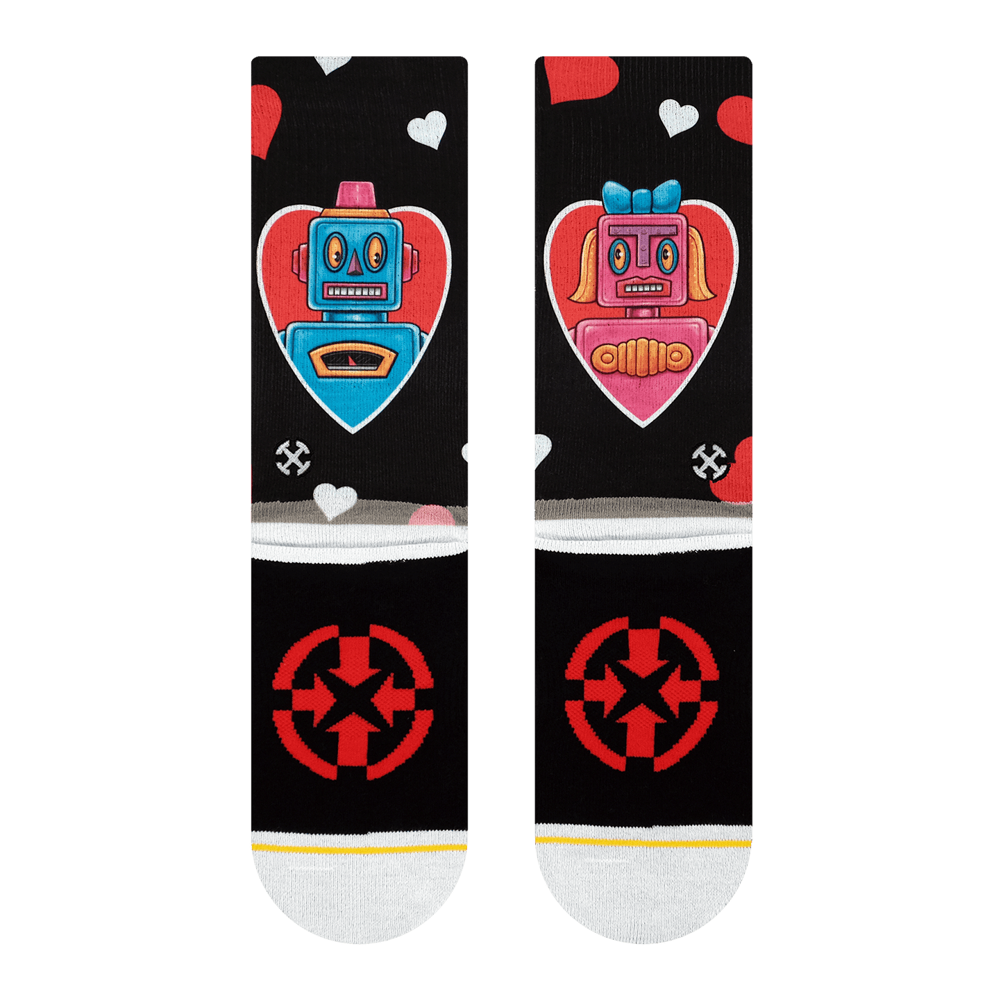 Dirk Hays Computer Love Crew Socks