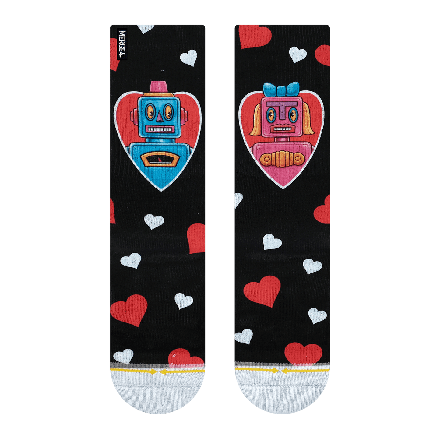 Dirk Hays Computer Love Crew Socks
