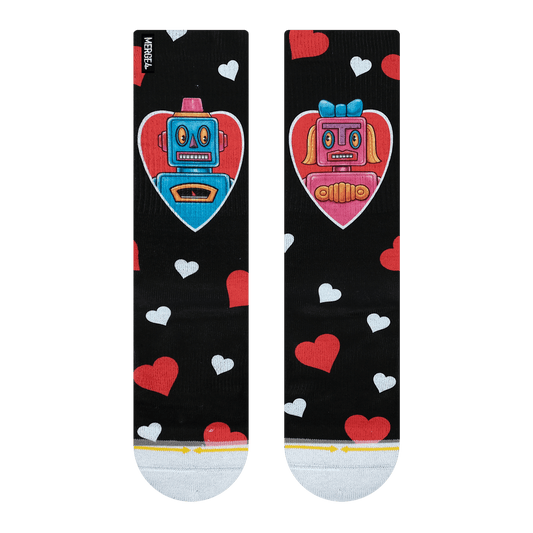 Dirk Hays Computer Love Crew Socks