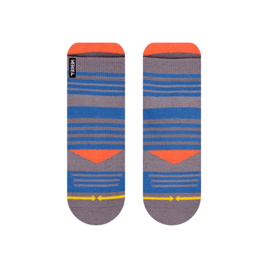 Action Grey Ankle Socks