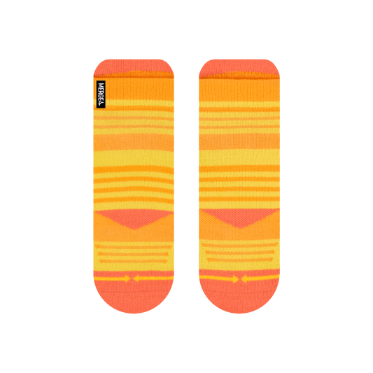 Action Orange Ankle Socks