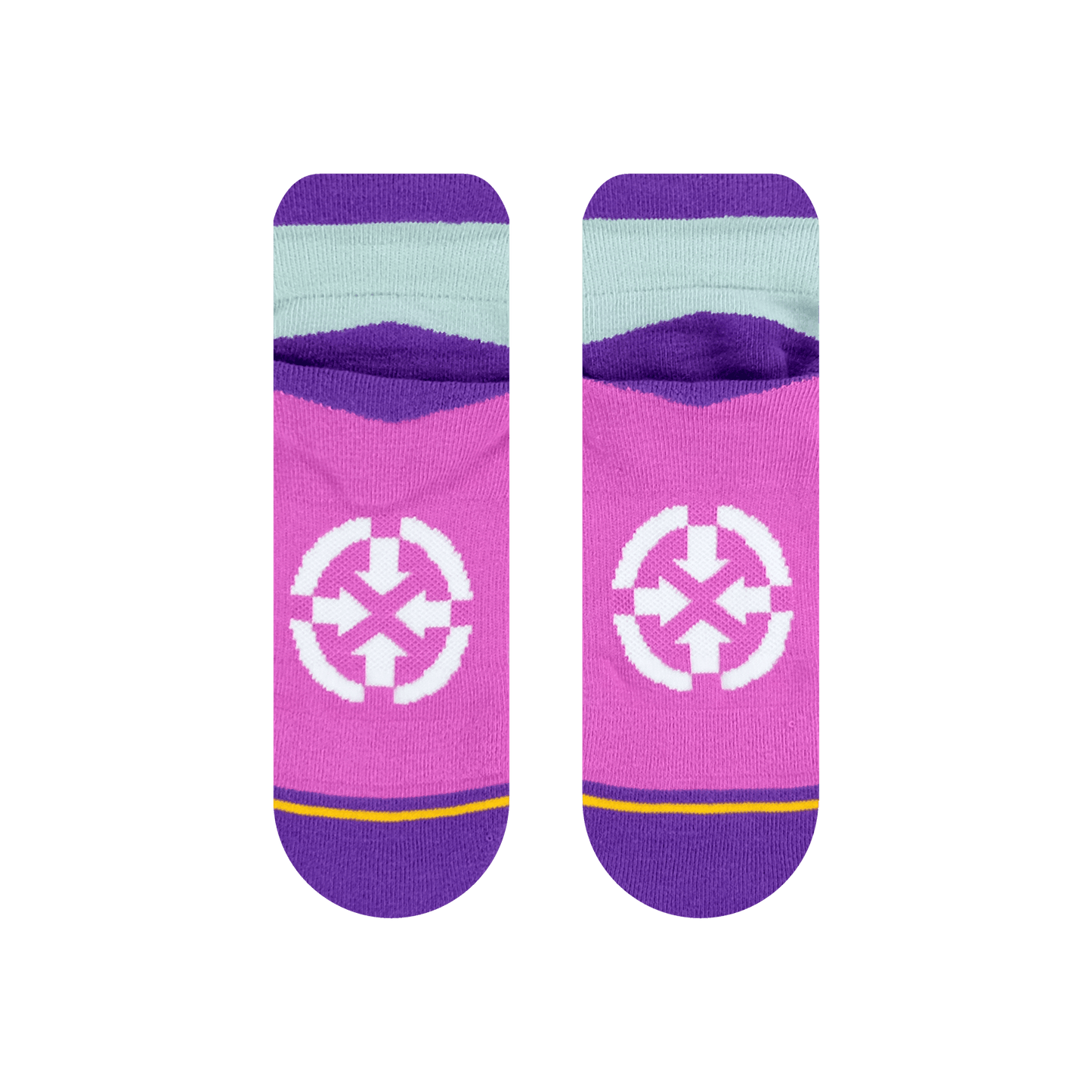 Action Purple Ankle Sock