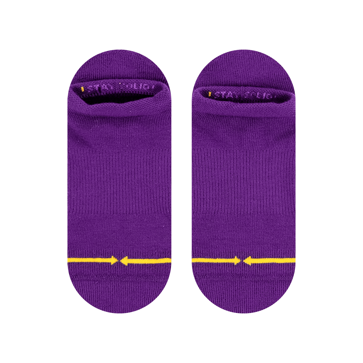 REPREVE® Purple No Show Socks