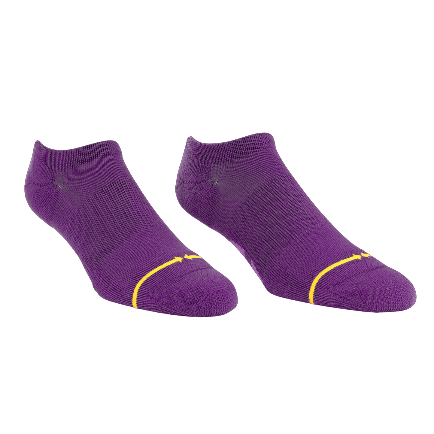 REPREVE® Purple No Show Socks