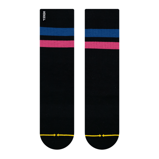 REPREVE® Subtle Midnight Crew Socks