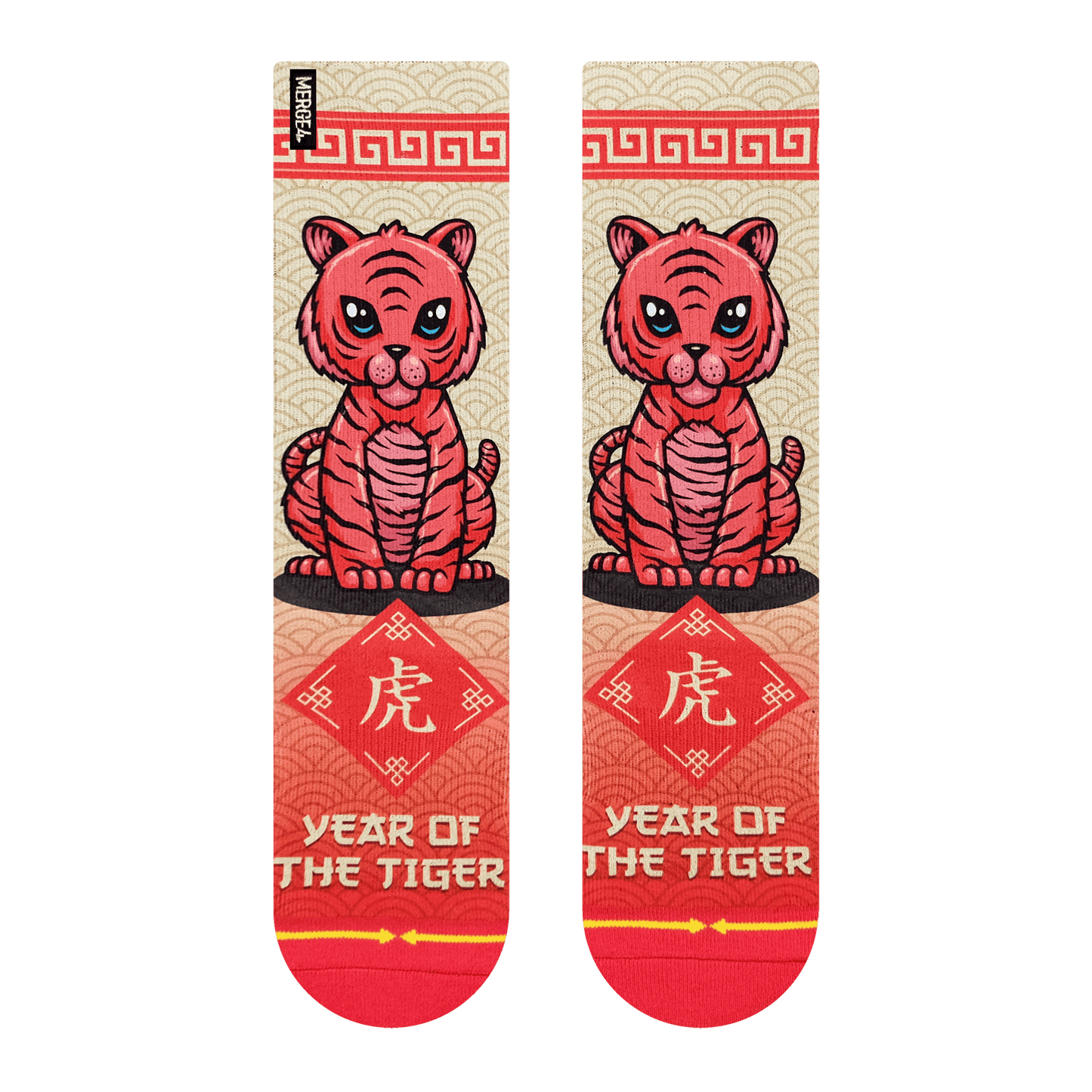 Year of the Tiger Crew Socks