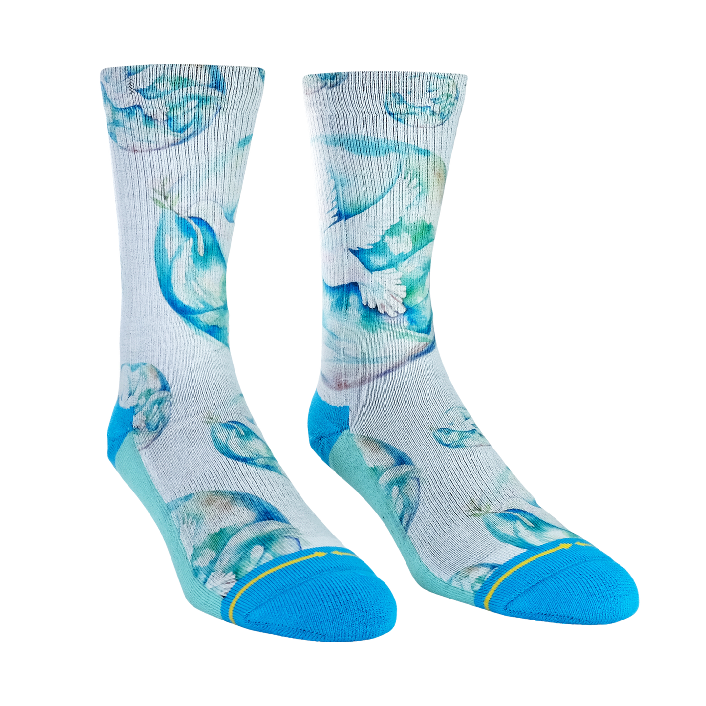 Maia Negre Dove Crew Sock