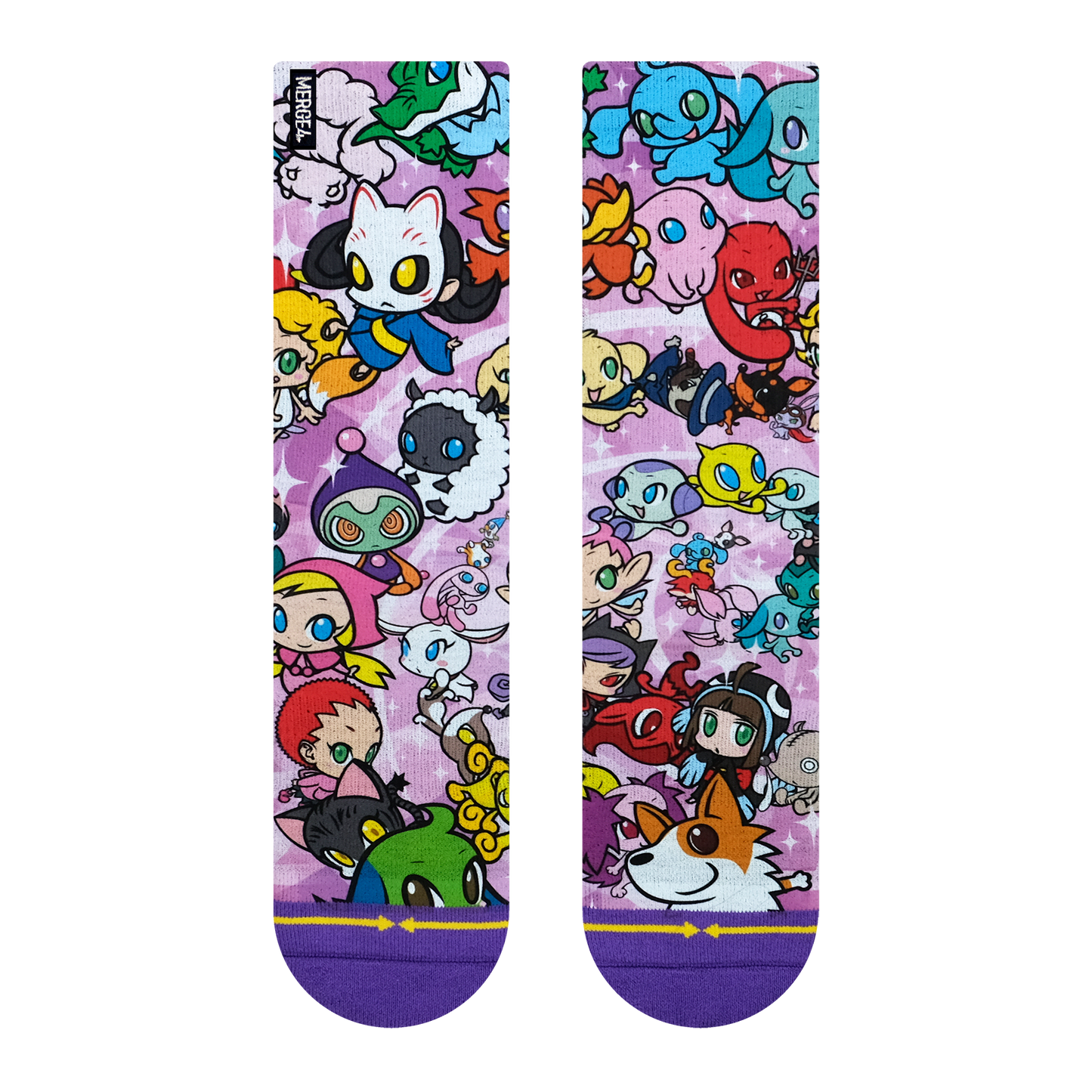 Ryo Taniguchi Friends Crew Socks