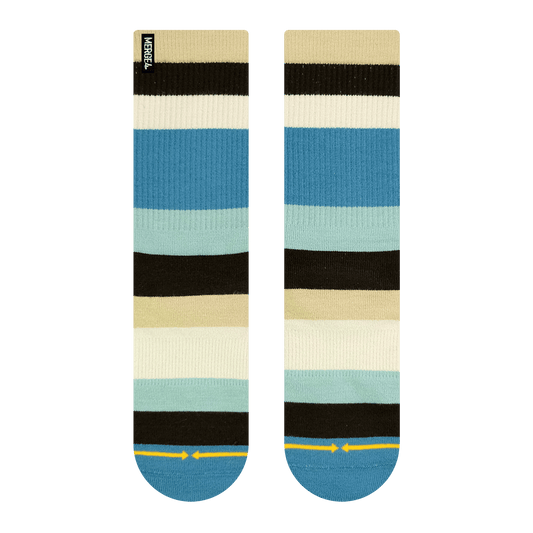 Spidey Seashore Bamboo Stripes Crew Socks